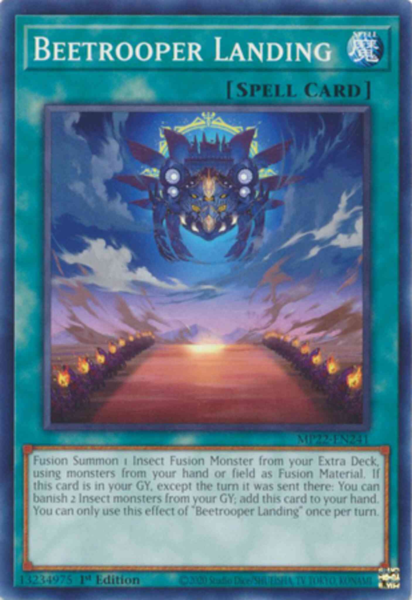 Yu-Gi-Oh! Beetrooper Landing - MP22-EN241 - Common - 1st Edition