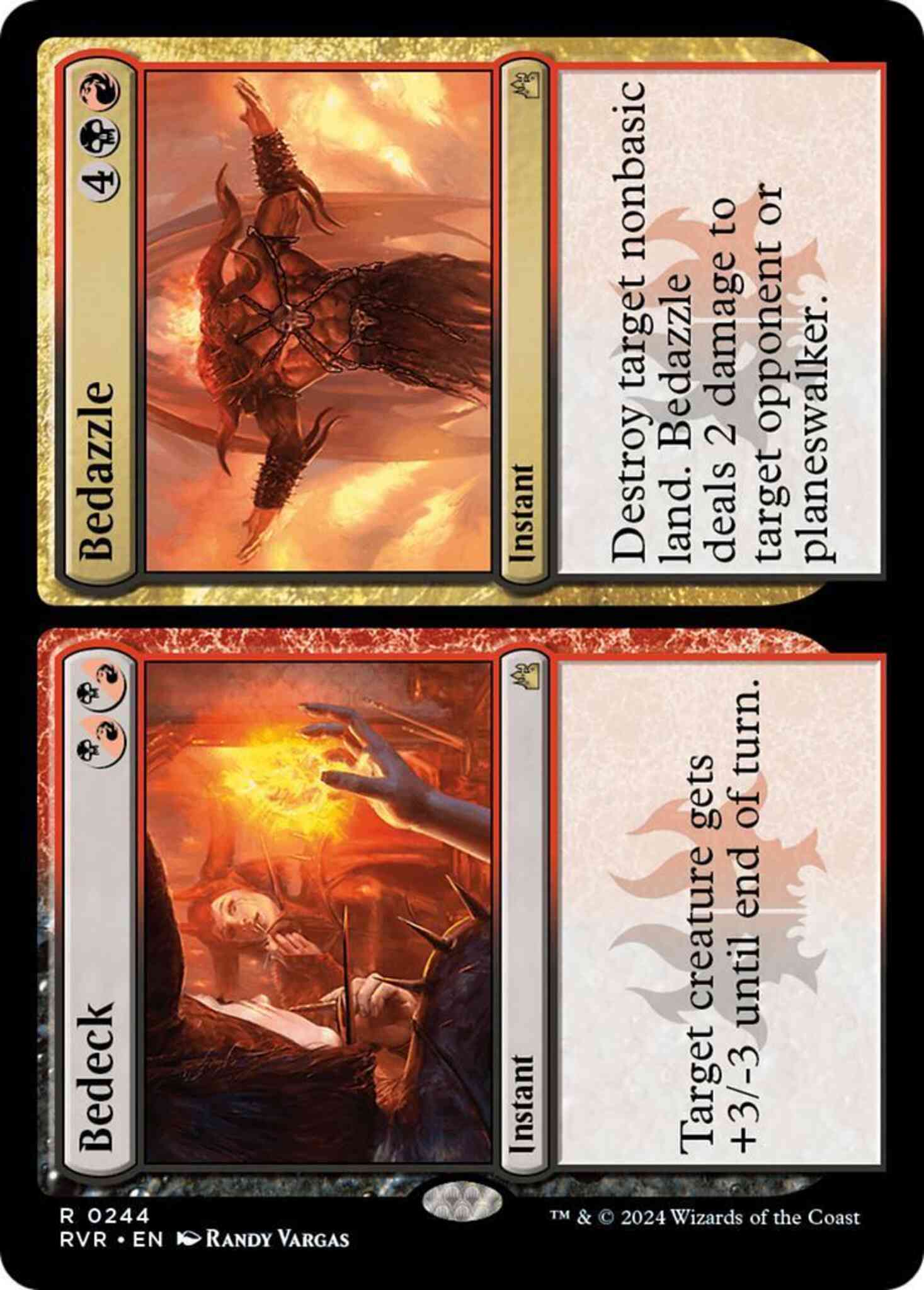 Bedeck bedazzle 244 – Magic Bedeck // Bedazzle [244] [Ravnica Remastered] [Non-Foil]