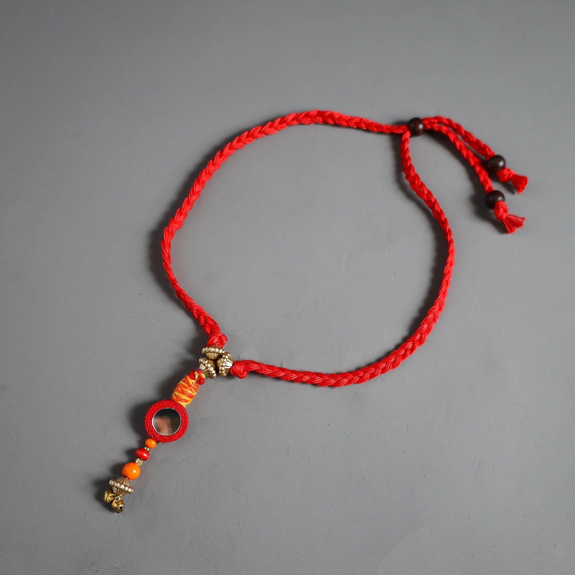DIVINE GUIDANCE CREATIONS Handmade Mirror & Threadwork Necklace 53 - view 2