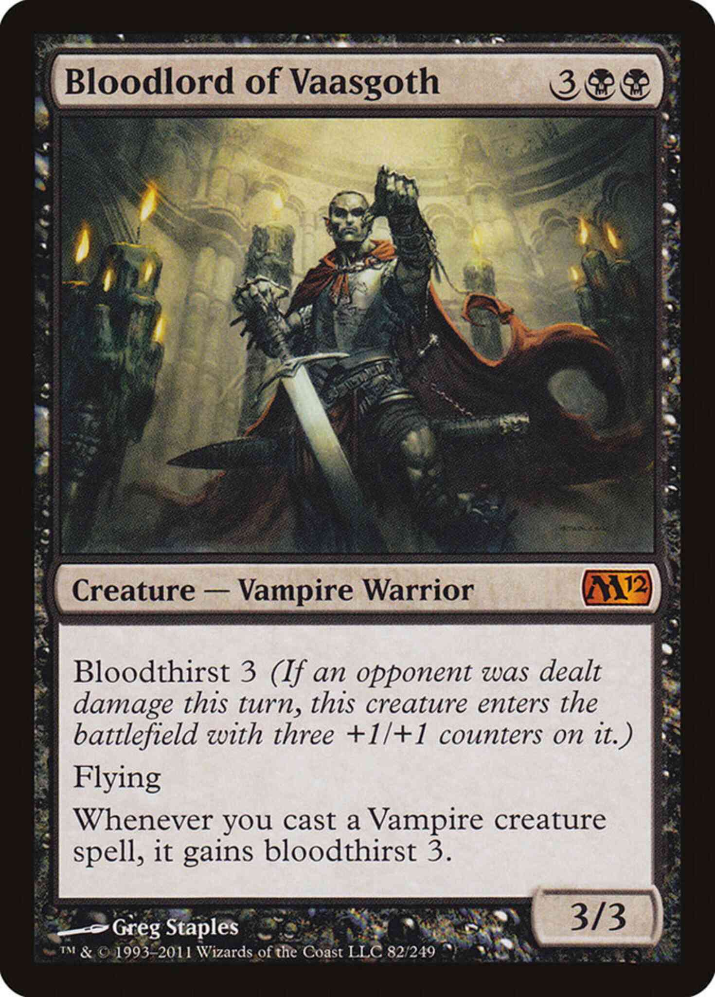 Vaasgoth 82 magic – Bloodlord of Vaasgoth [82] [Magic 2012] [Non-Foil]
