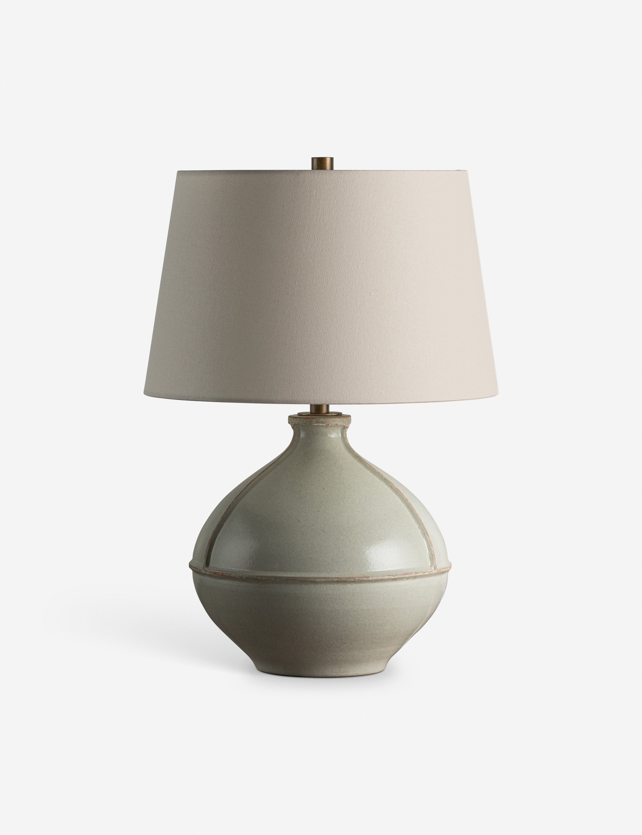 Lulu and Georgia Graza Table Lamp – Light Sage