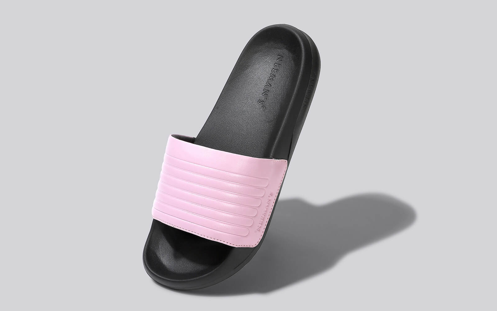 Neeman's FootBed Slides for Women : Lavender Black