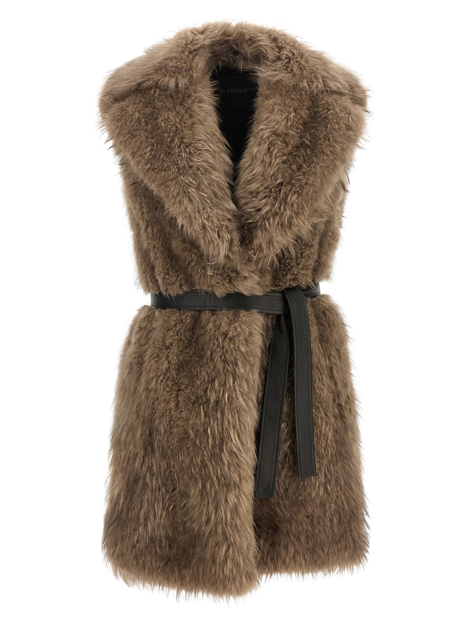 Blancha Tipping Vest – 100% shearling