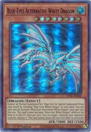 Yu-Gi-Oh! Blue-Eyes Alternative White Dragon (Blue) - LDS2-EN008 - Ultra Rare - 1st Edition
