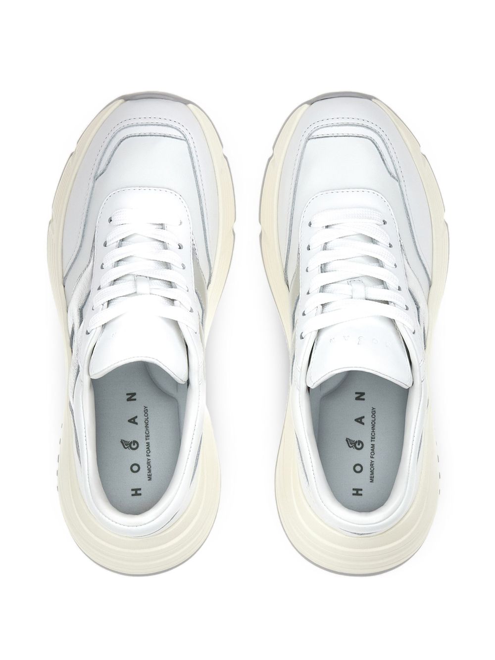 Hogan Hi-Fi leather sneakers – Calf Leather 100% - view 5