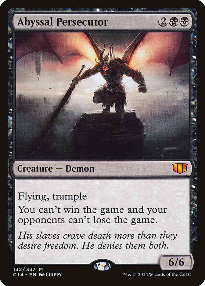 Abyssal persecutor 132 – Magic Abyssal Persecutor [132] [Commander 2014] [Non-Foil]