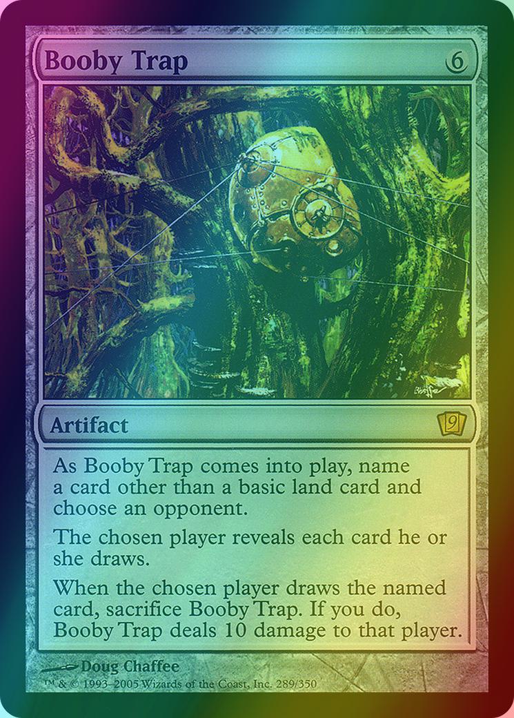 Booby trap 289x – Magic Booby Trap [289x] [Ninth Edition] [Foil]