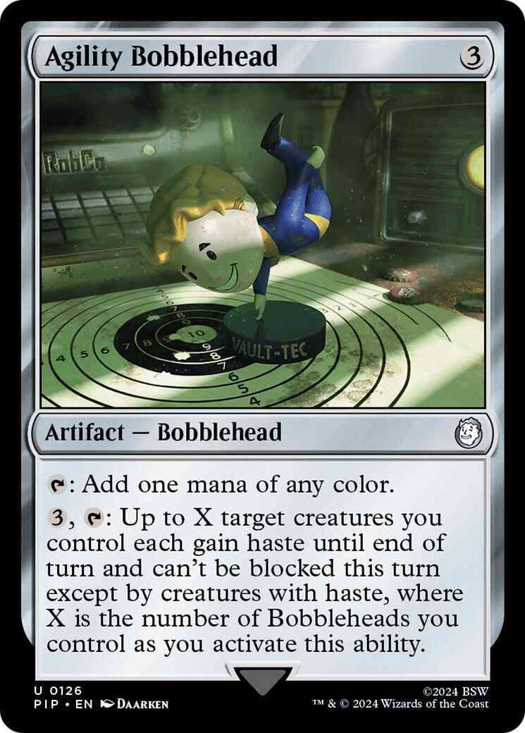 Agility bobblehead 126 – Magic Agility Bobblehead [126] [Fallout] [Non-Foil]