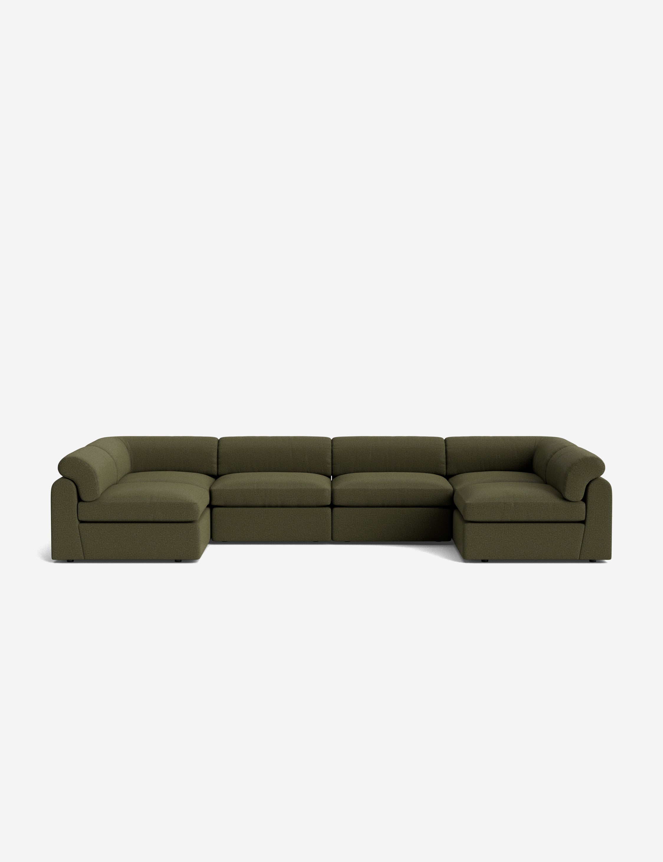 Lulu and Georgia Kingaby Modular U-Shaped Sectional Sofa - view 8