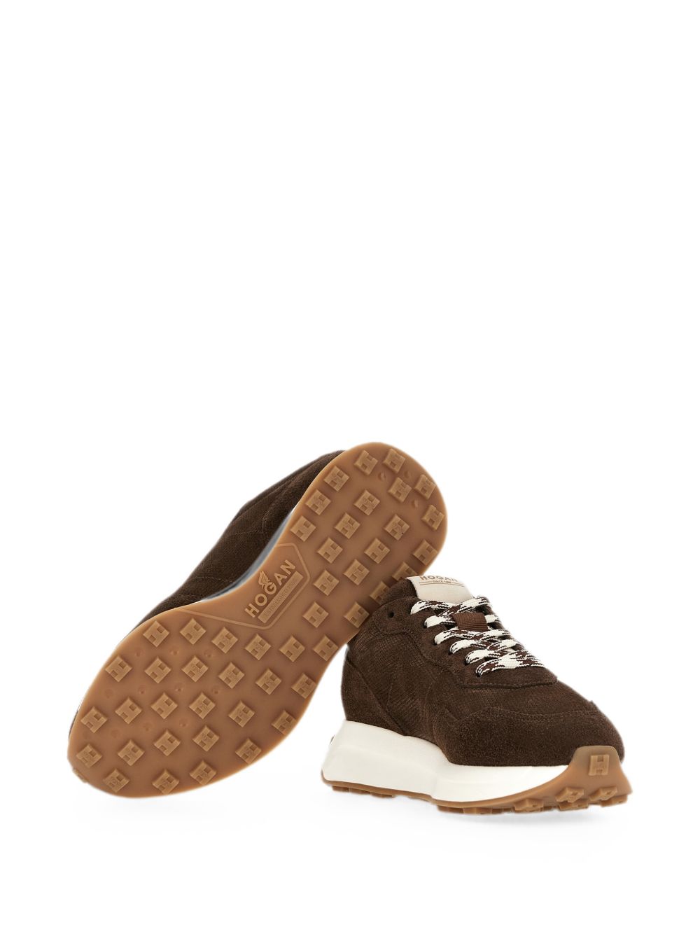 HOGAN Sneakers BROWN – Cal Leather 100% - view 4