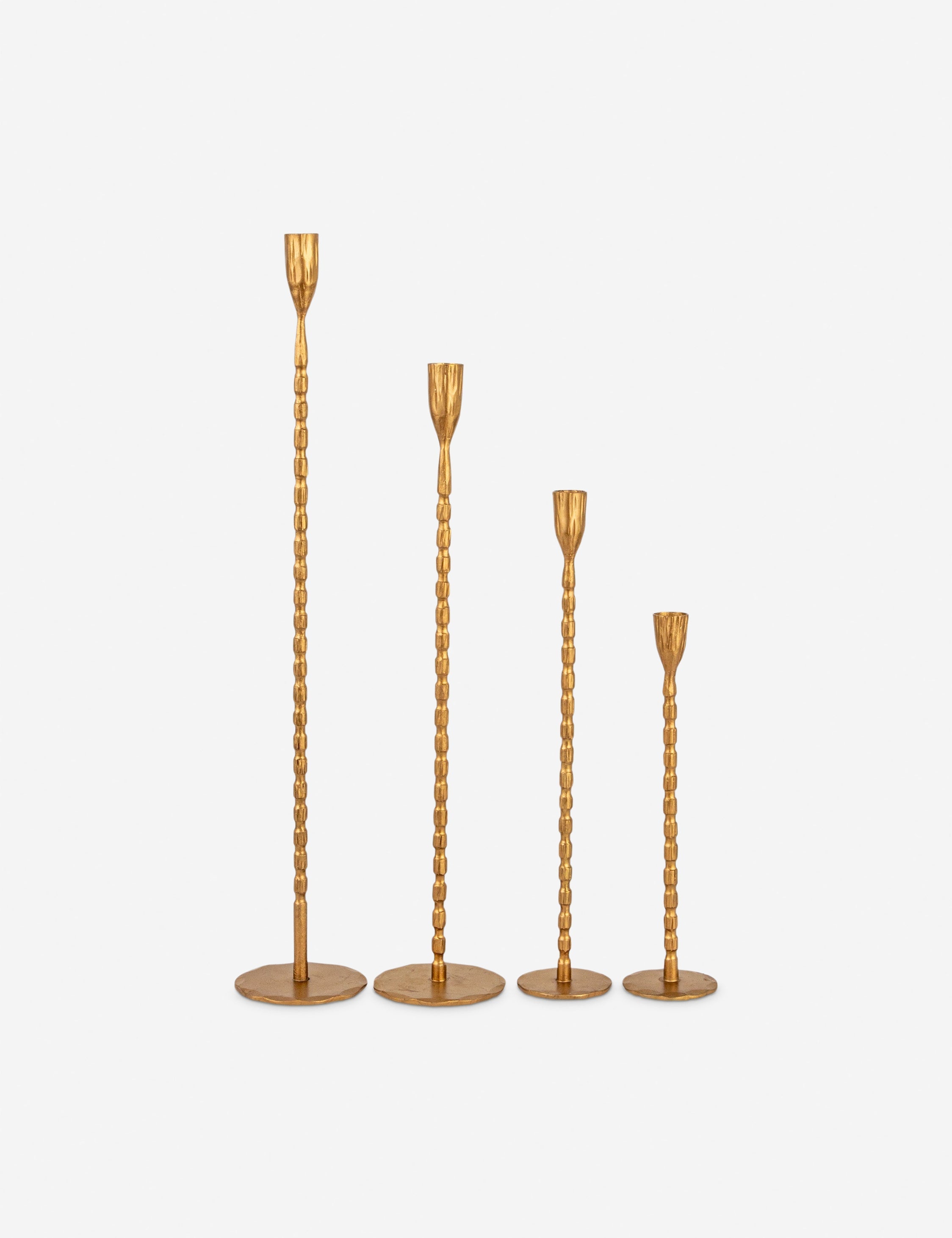 Lulu and Georgia Rehm Taper Candle Holders (Set of 4)