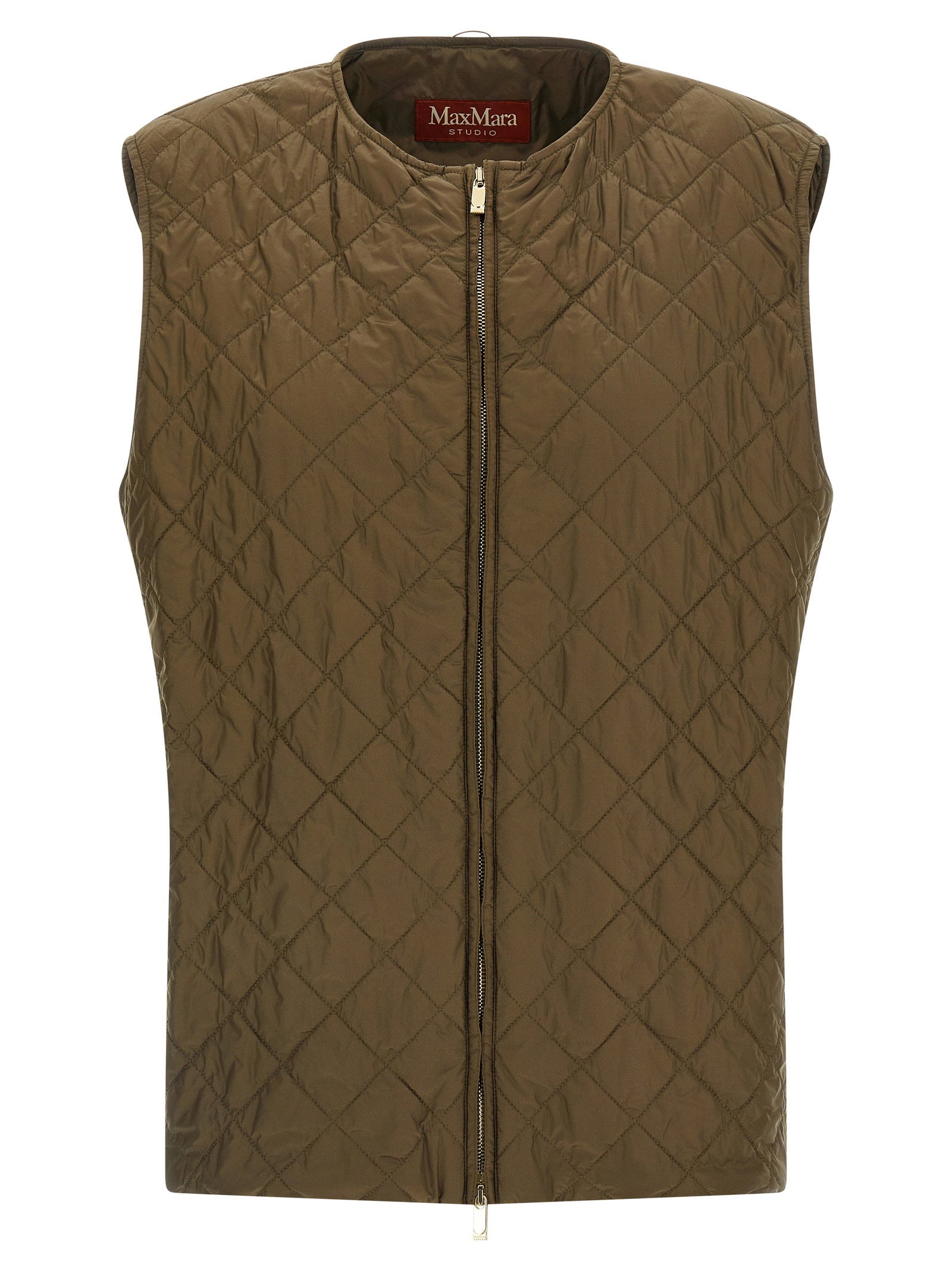 Max Mara Studio Mstdisco Padded Coat – 92% virgin wool 8% silk - view 2