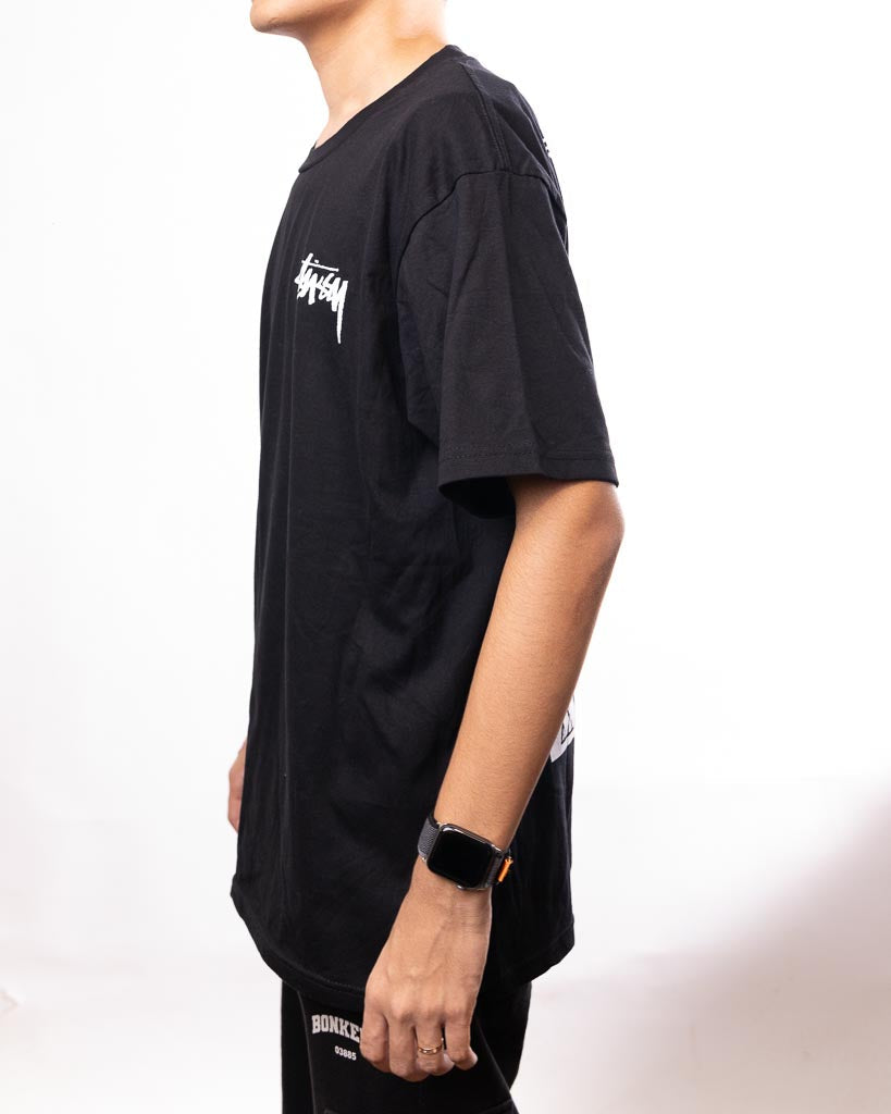 Stussy Unisex Black Sara T-Shirt - Black - view 2