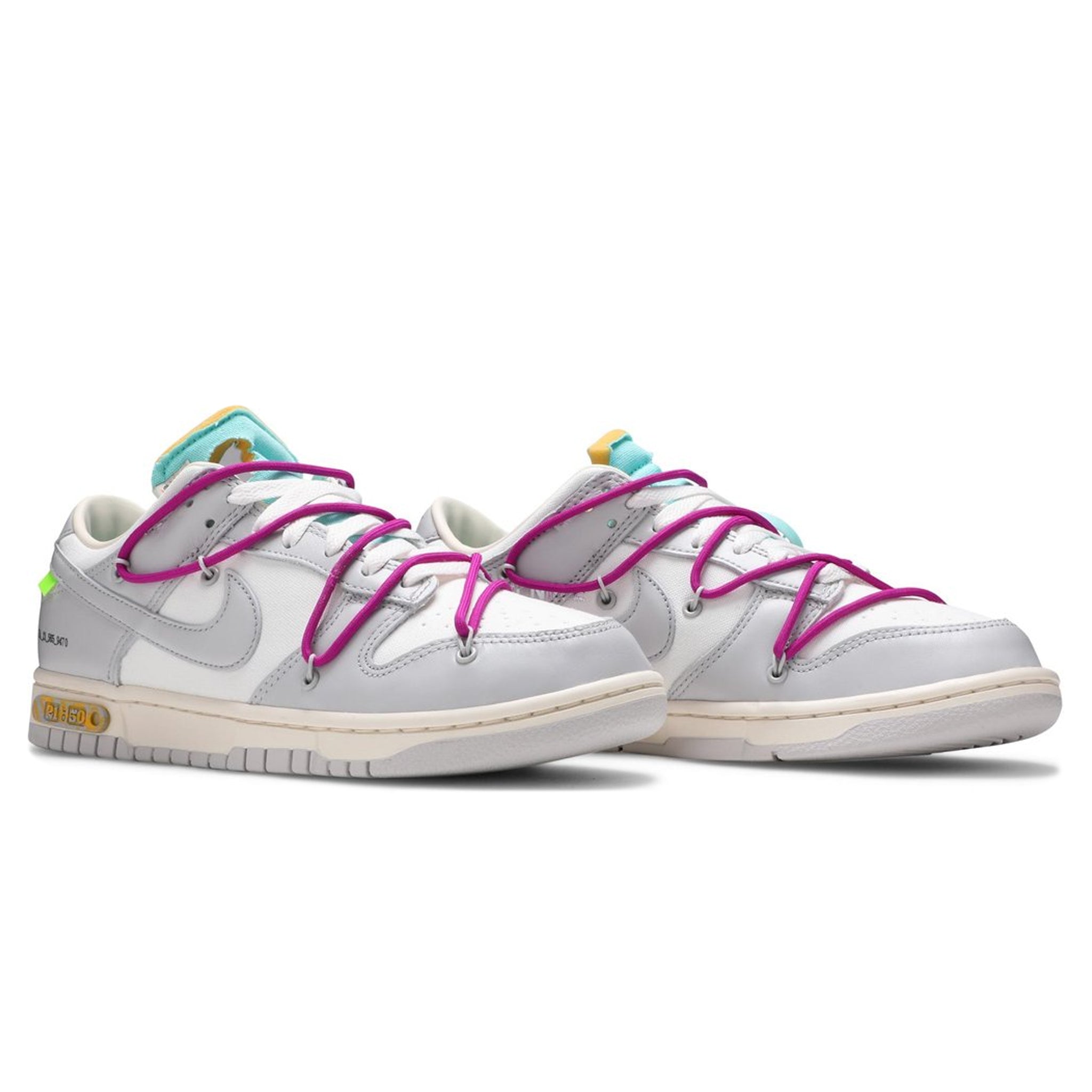 Nike x Off White Dunk Low Lot 21 – Grey - view 2