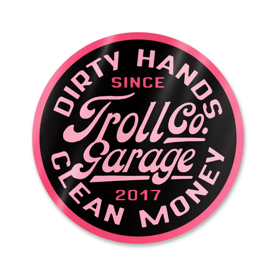 Radial DHCM Garage Sticker