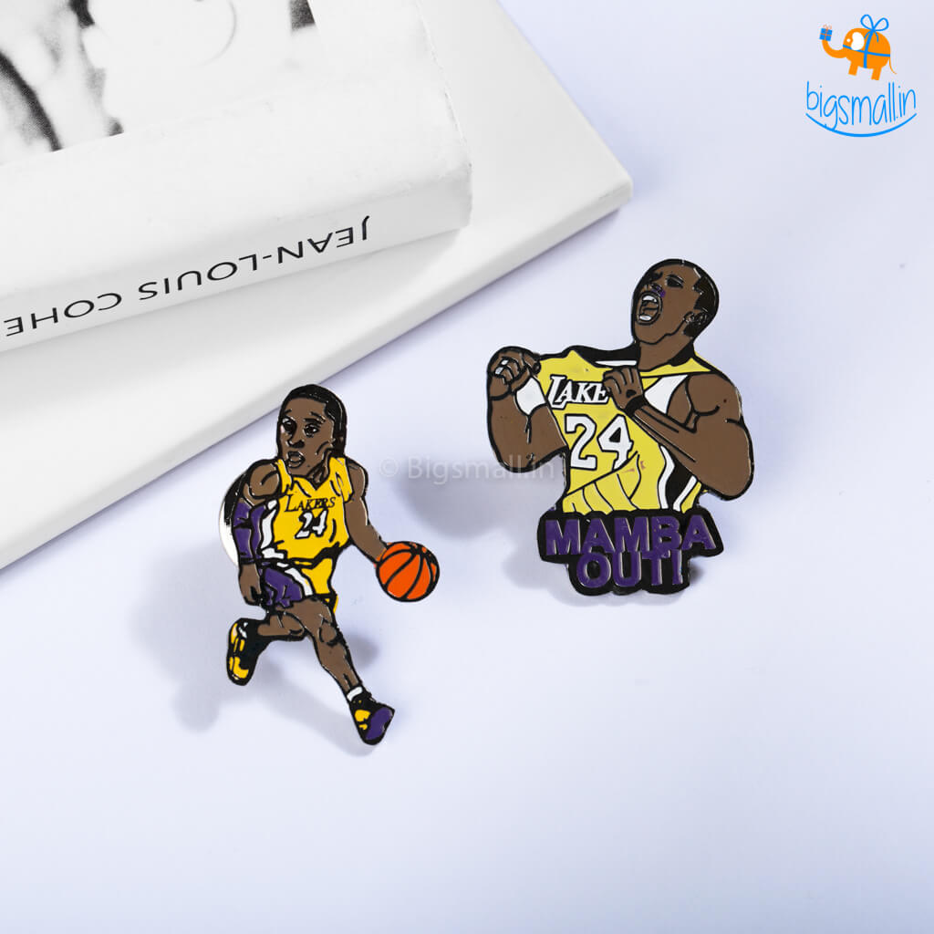 Bigsmall_piu Kobe Bryant Lapel Pins - Set of 2 - view 2