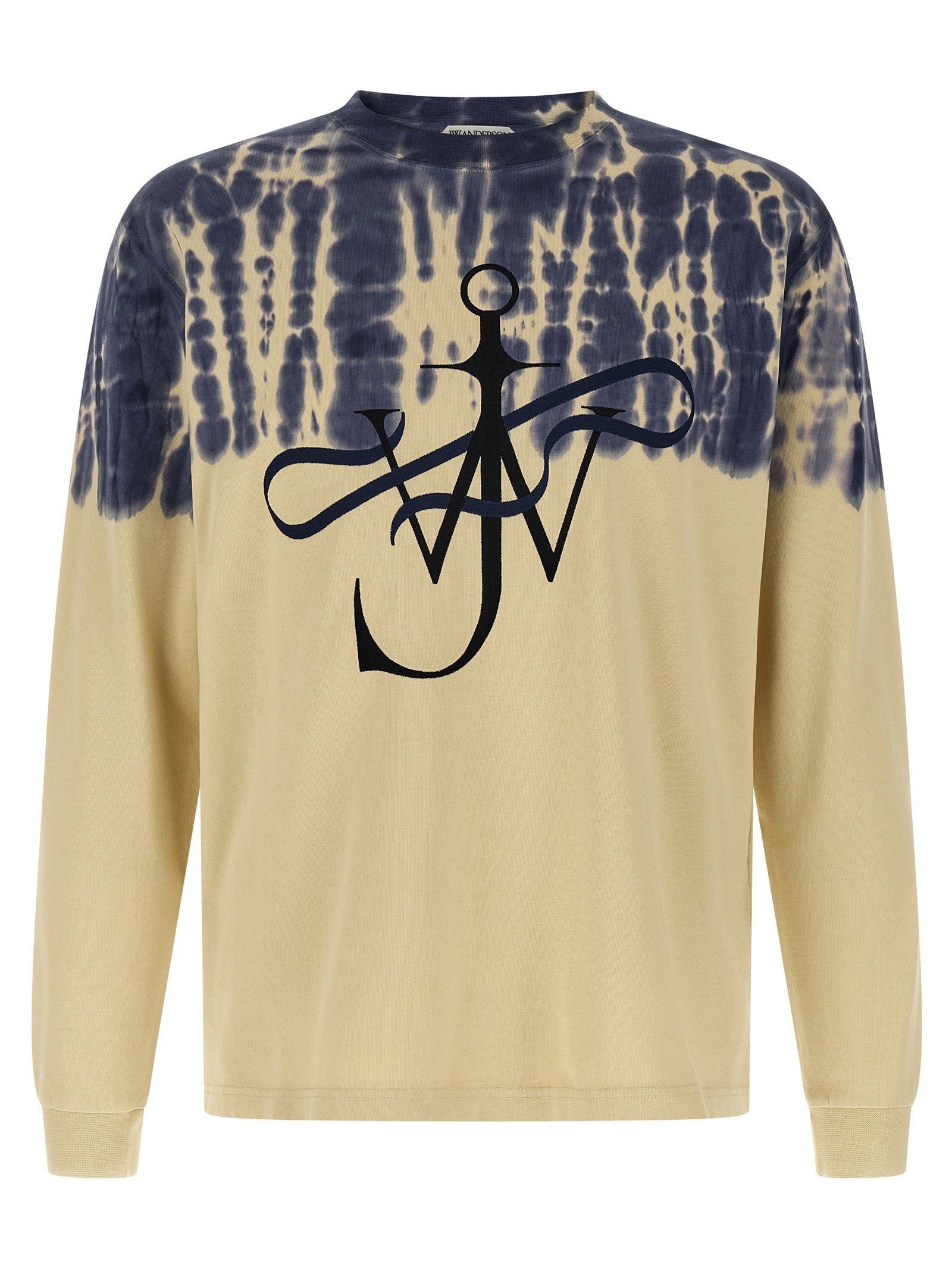 J.w.anderson Ribbon Anchor Tie-dye T-shirt – 100% cotton