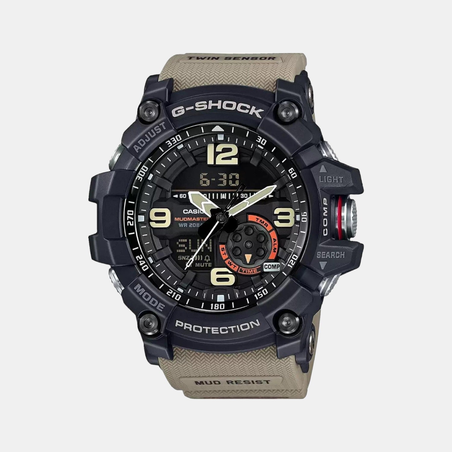 Casio G-Shock Men Quartz Black Dial Analog-Digital Resin Watch G661