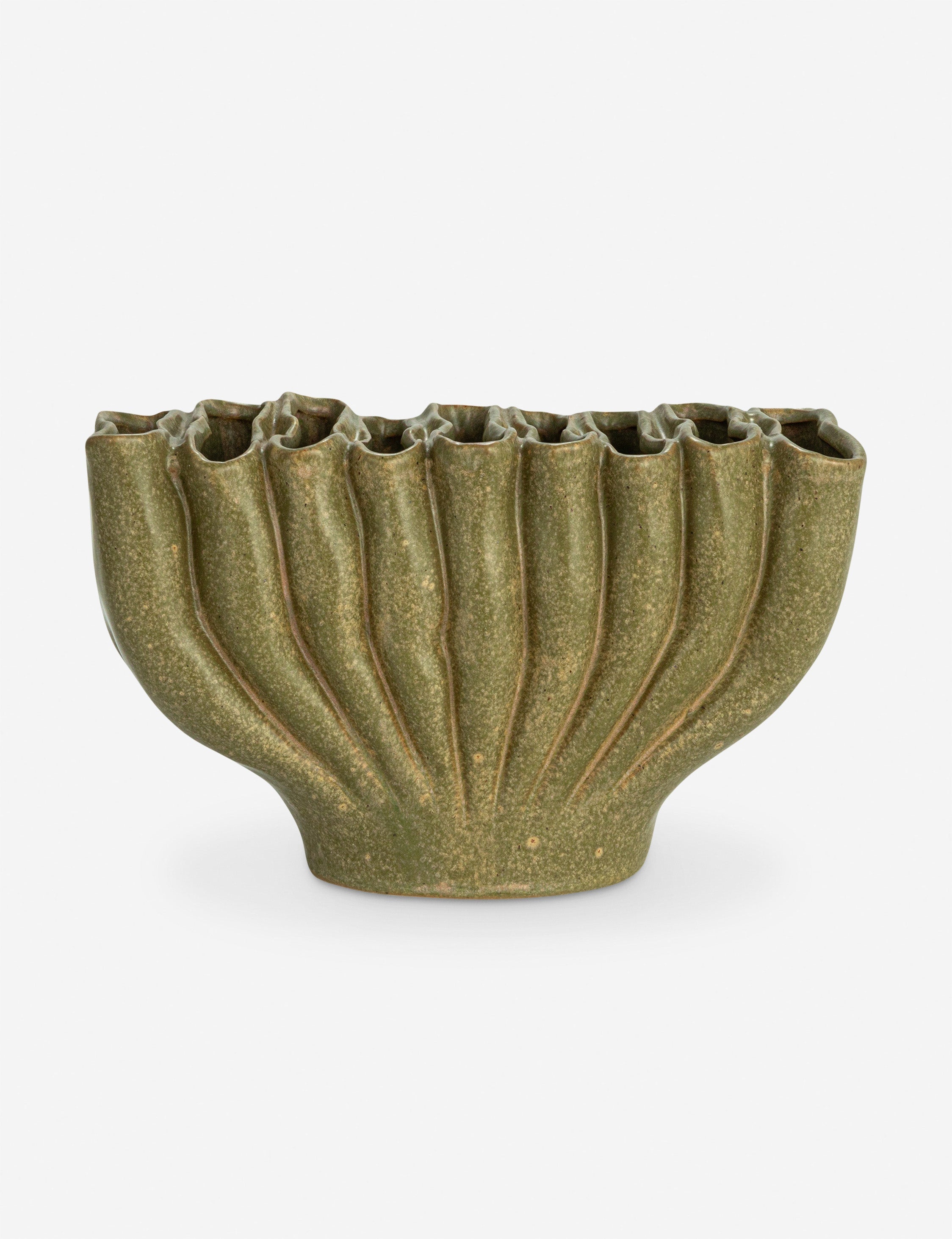 Lulu and Georgia Maelis Vase – Green - view 2