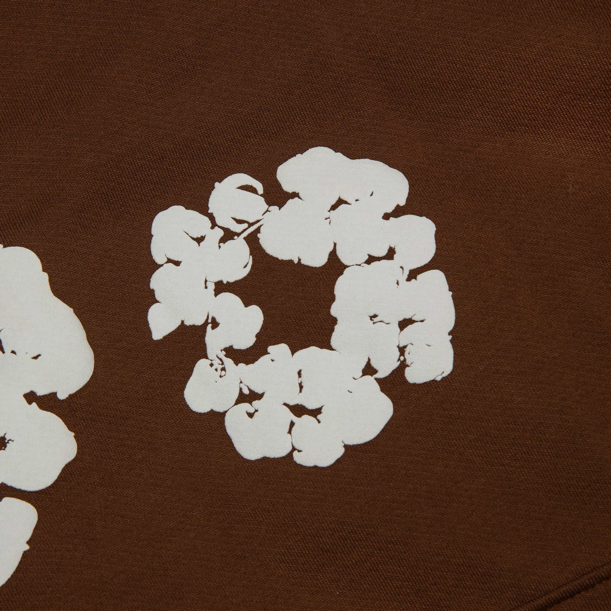Denim Tears The Cotton Wreath Brown Hoodie - view 4
