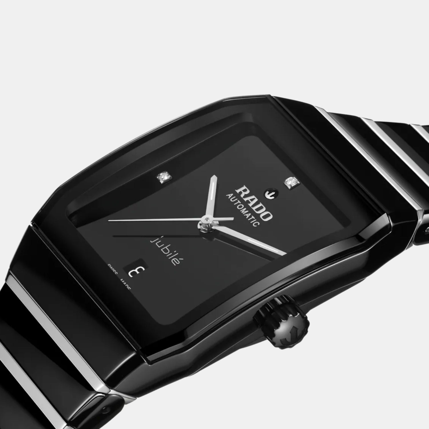 Rado Anatom Unisex Automatic Black Dial Analog Ceramic Watch R10201712 - view 2