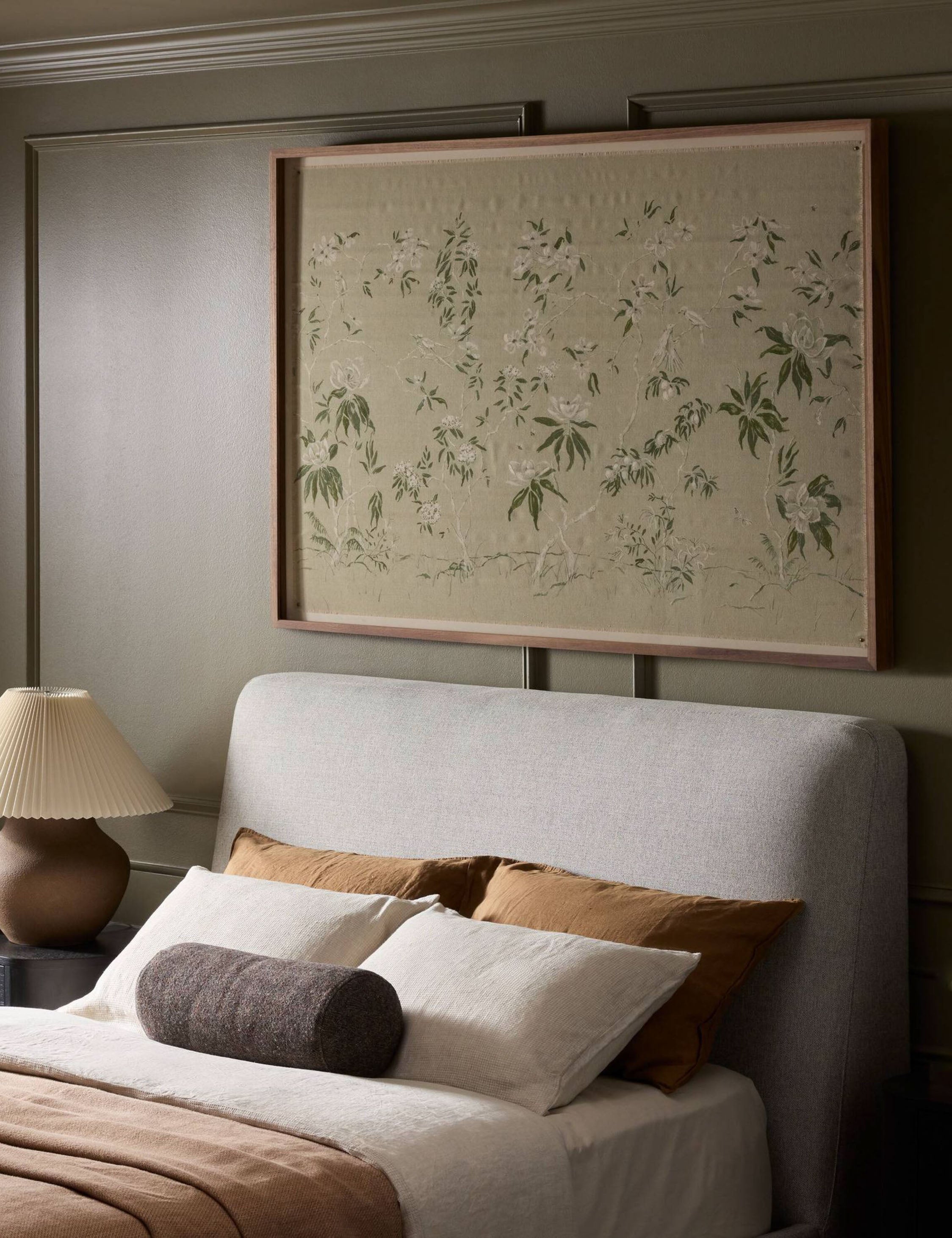 Lulu and Georgia Linen Chinoiserie Wall Art by Laurel-Dawn Latshaw - view 2