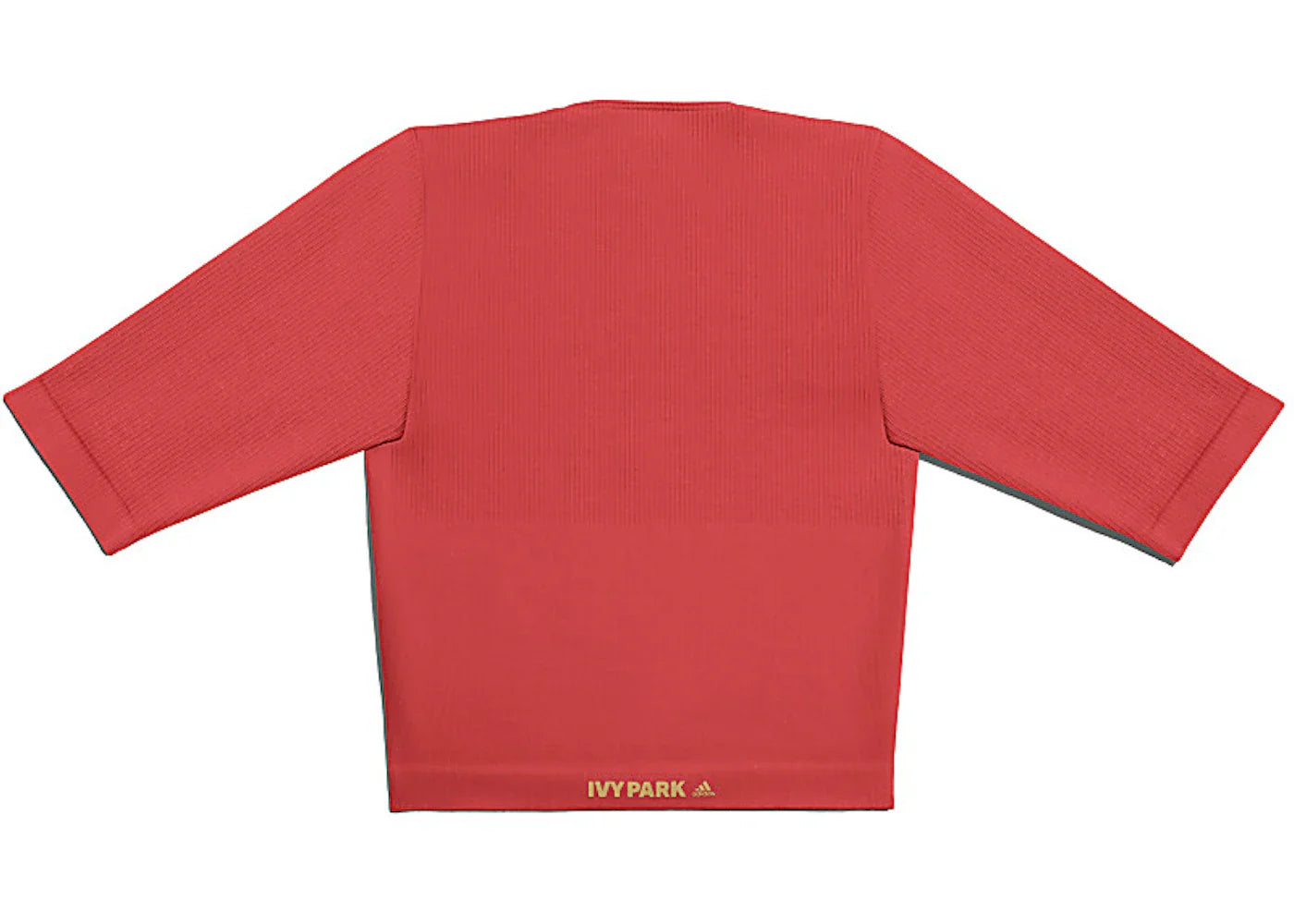 adidas Ivy Park Circular Knit Crop Top Real Coral - view 2