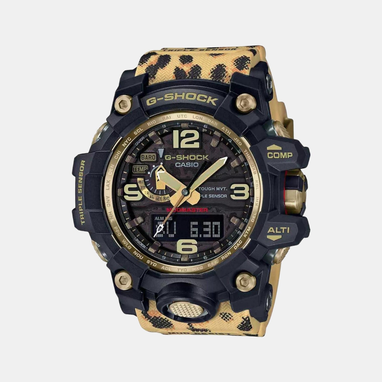 Casio G-Shock Men Quartz Brown Dial Analog-Digital Resin Watch G1010