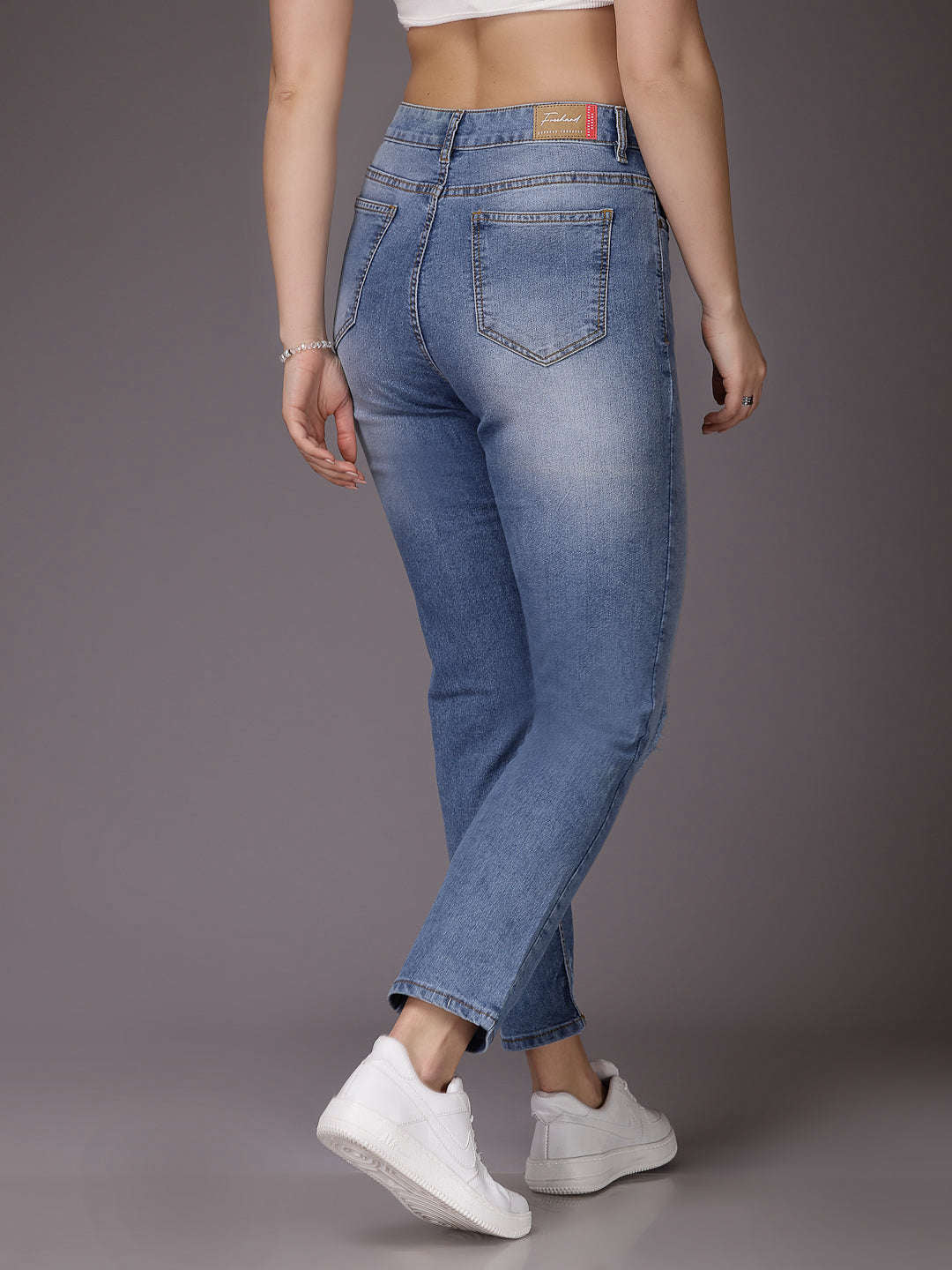 Freehand By The Indian Garage Co Women Straight Fit Jeans - view 7