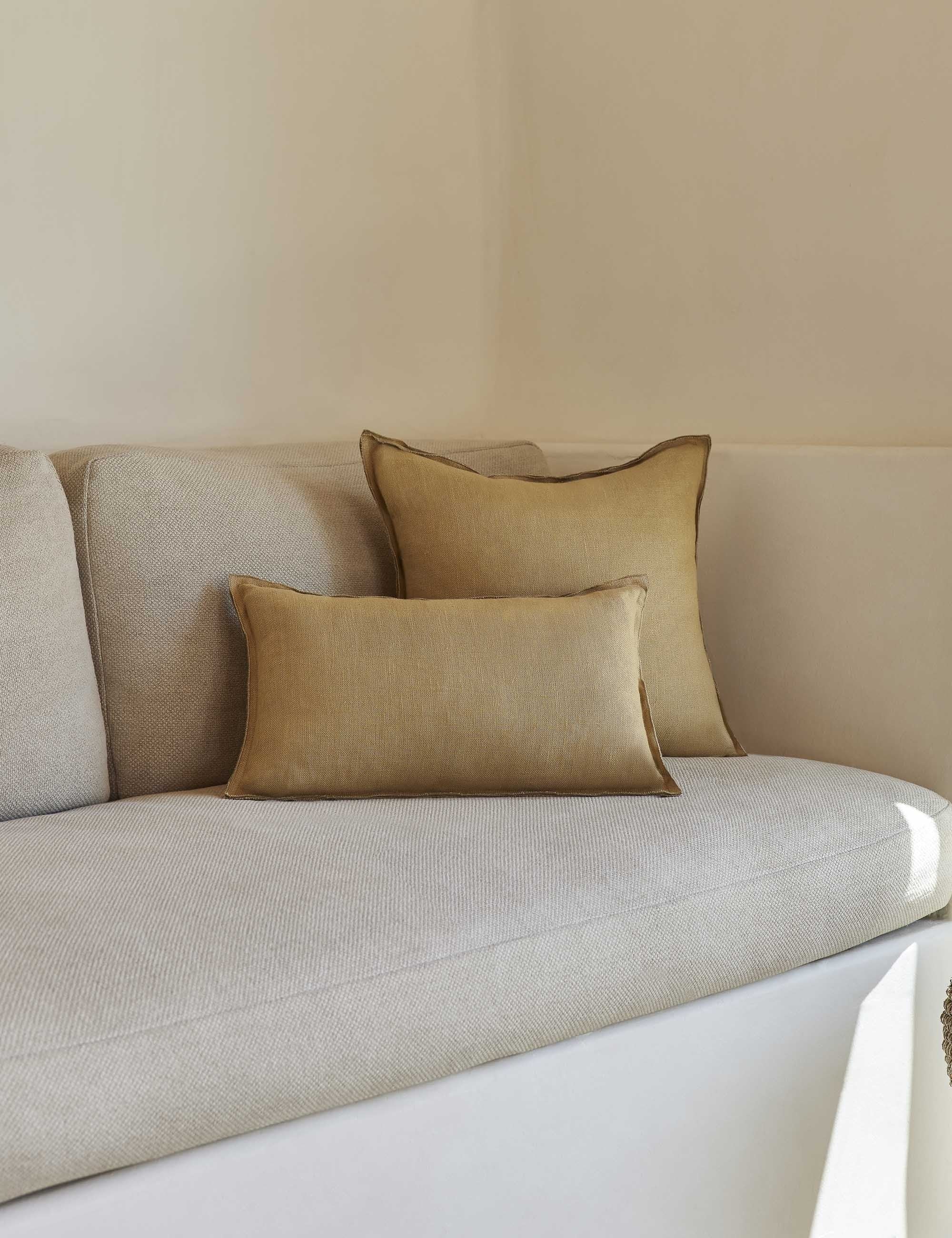 Lulu and Georgia Arlo Linen Pillow - view 88