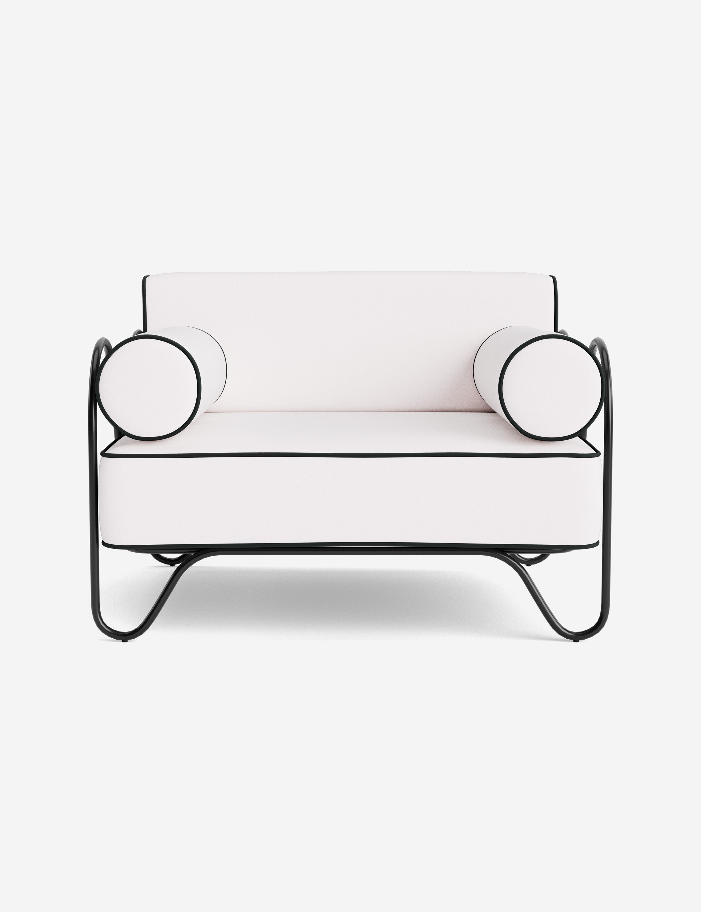 Lulu and Georgia Peggy Outdoor Accent Chair Cushion by Sarah Sherman Samuel - view 14