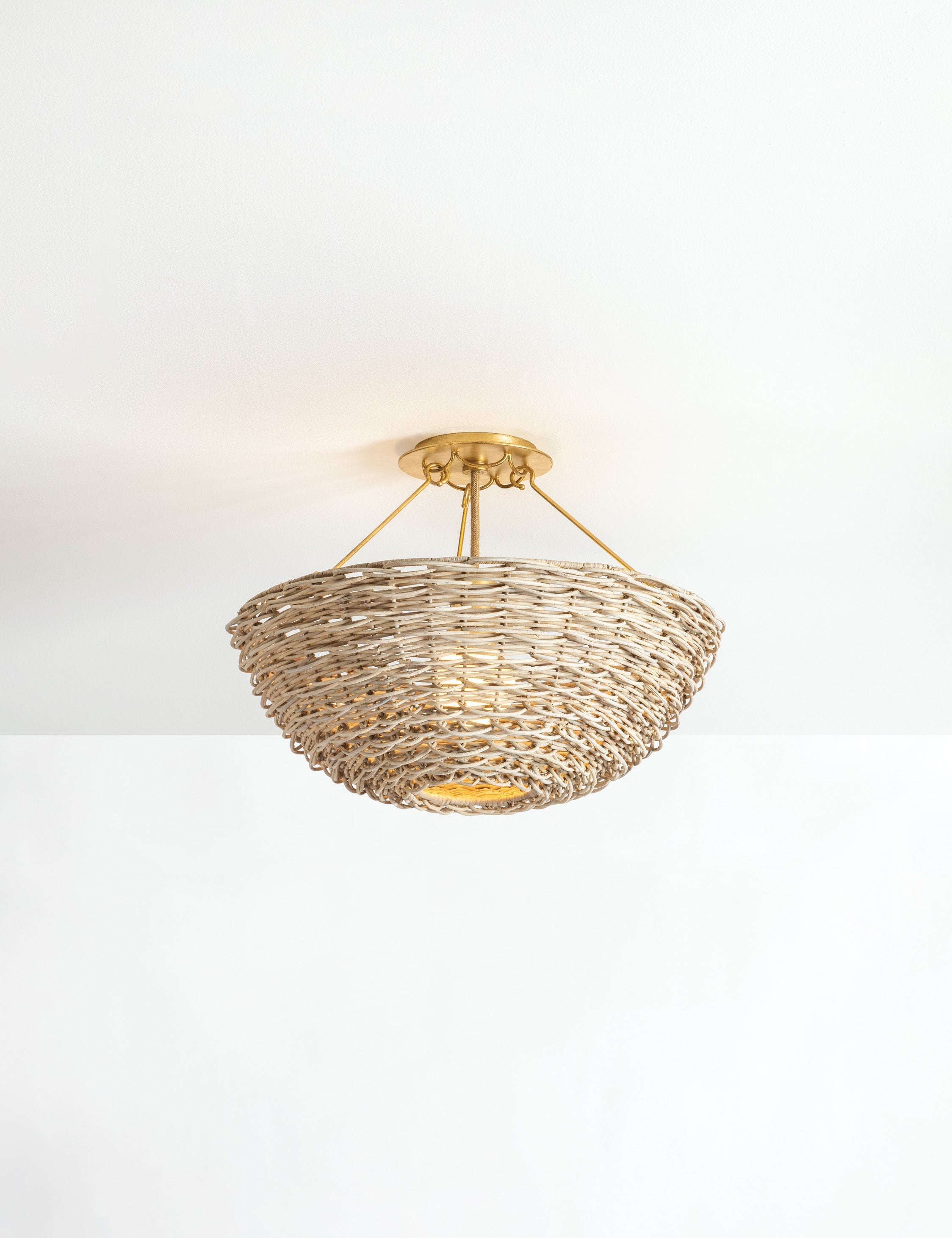 Lulu and Georgia Rakesh Semi-Flush Mount Light - view 2