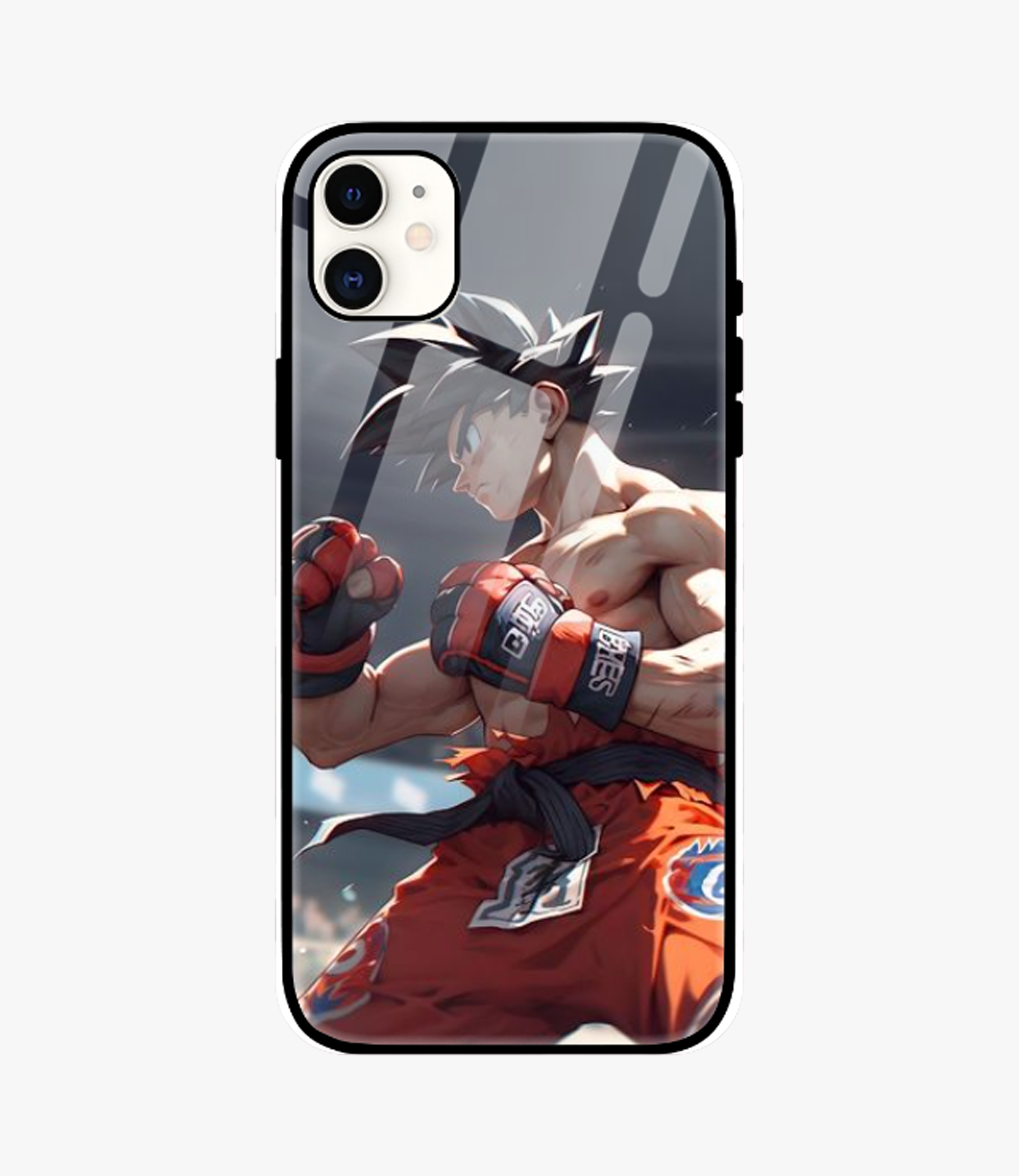 The Case Company Goku Power Glass Case for iPhone 11