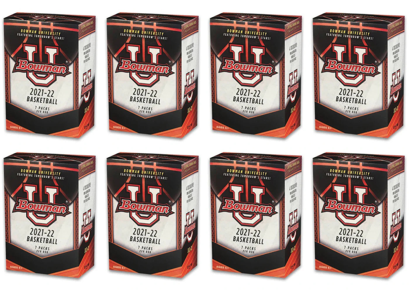 2021-22 Bowman University Basketball Blaster Box 8x Lot