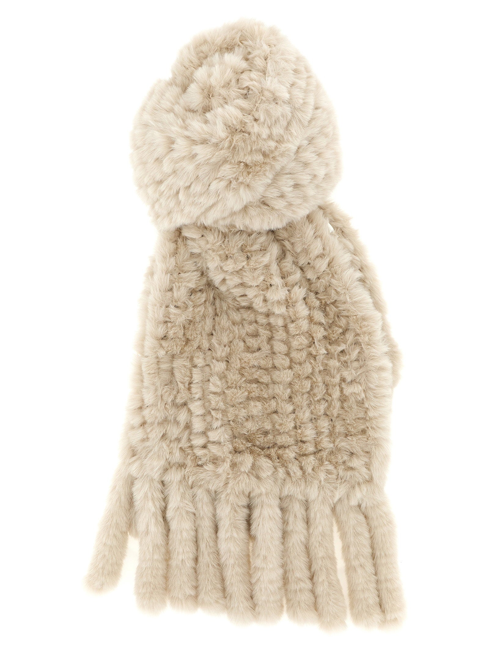 Pinko Fur Scarf – 100% polyester