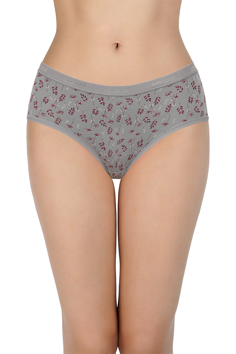 Amante Printed Mid Rise Hipster Panty (Pack of 3) - view 4
