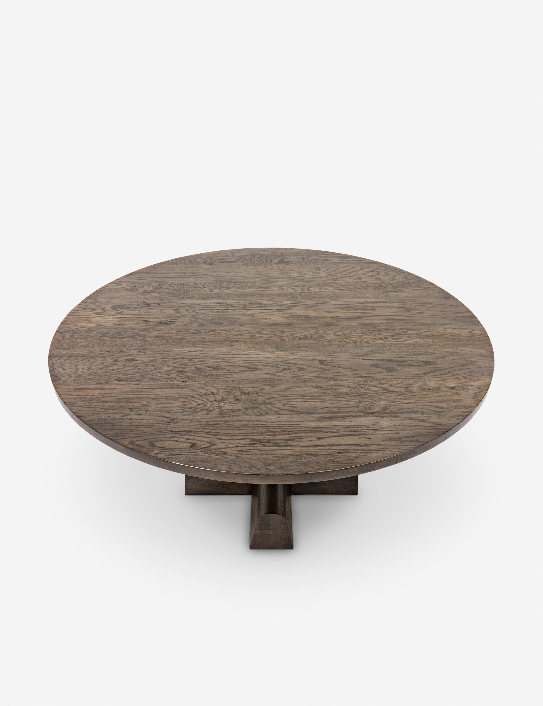 Lulu and Georgia Kiyomi Round Dining Table – Dark Brown - view 2