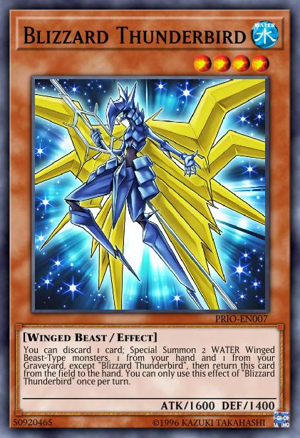 Yu-Gi-Oh! Blizzard Thunderbird - MP15-EN005 - Common - 1st Edition
