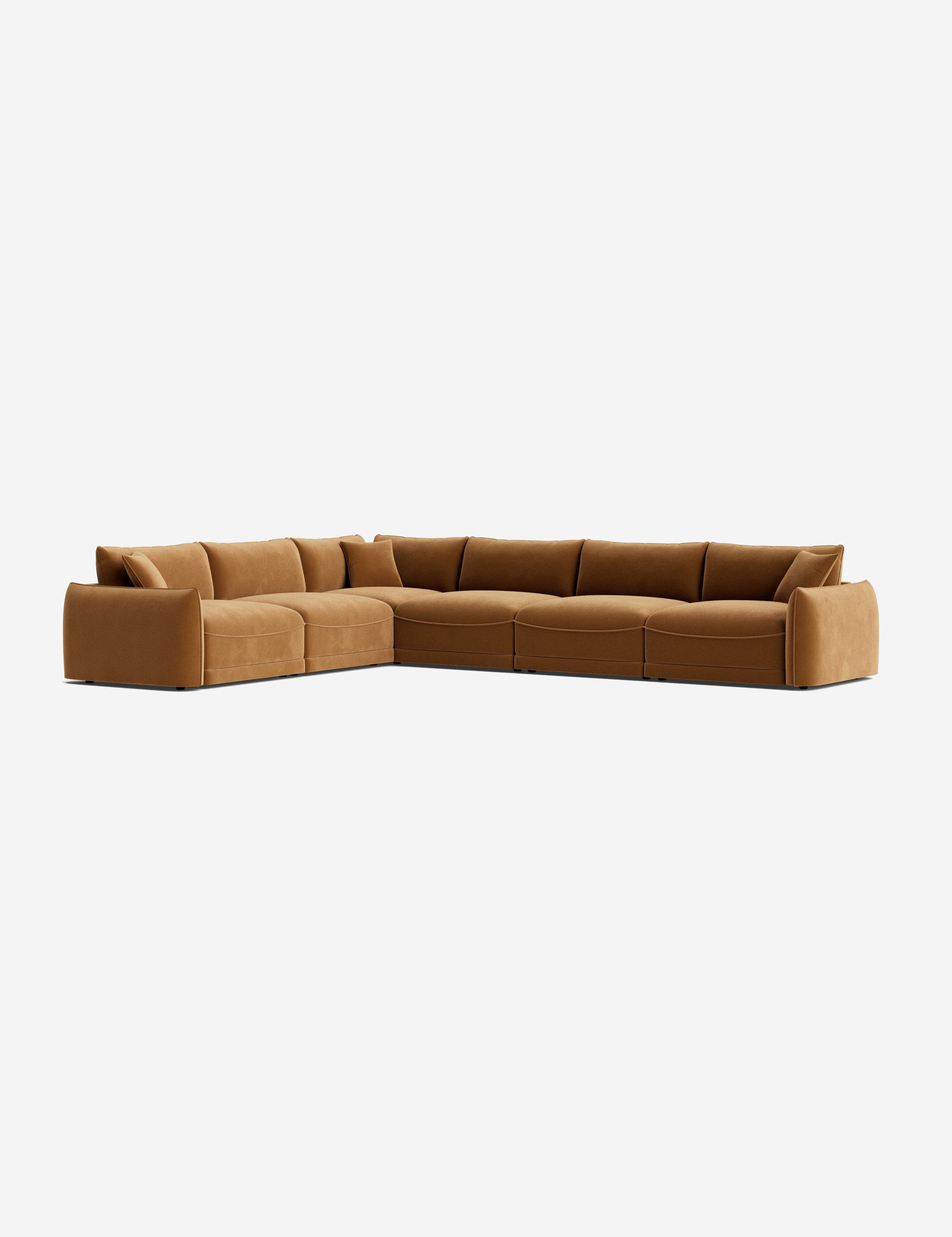 Lulu and Georgia Balmer Modular Corner Sectional Sofa - view 27