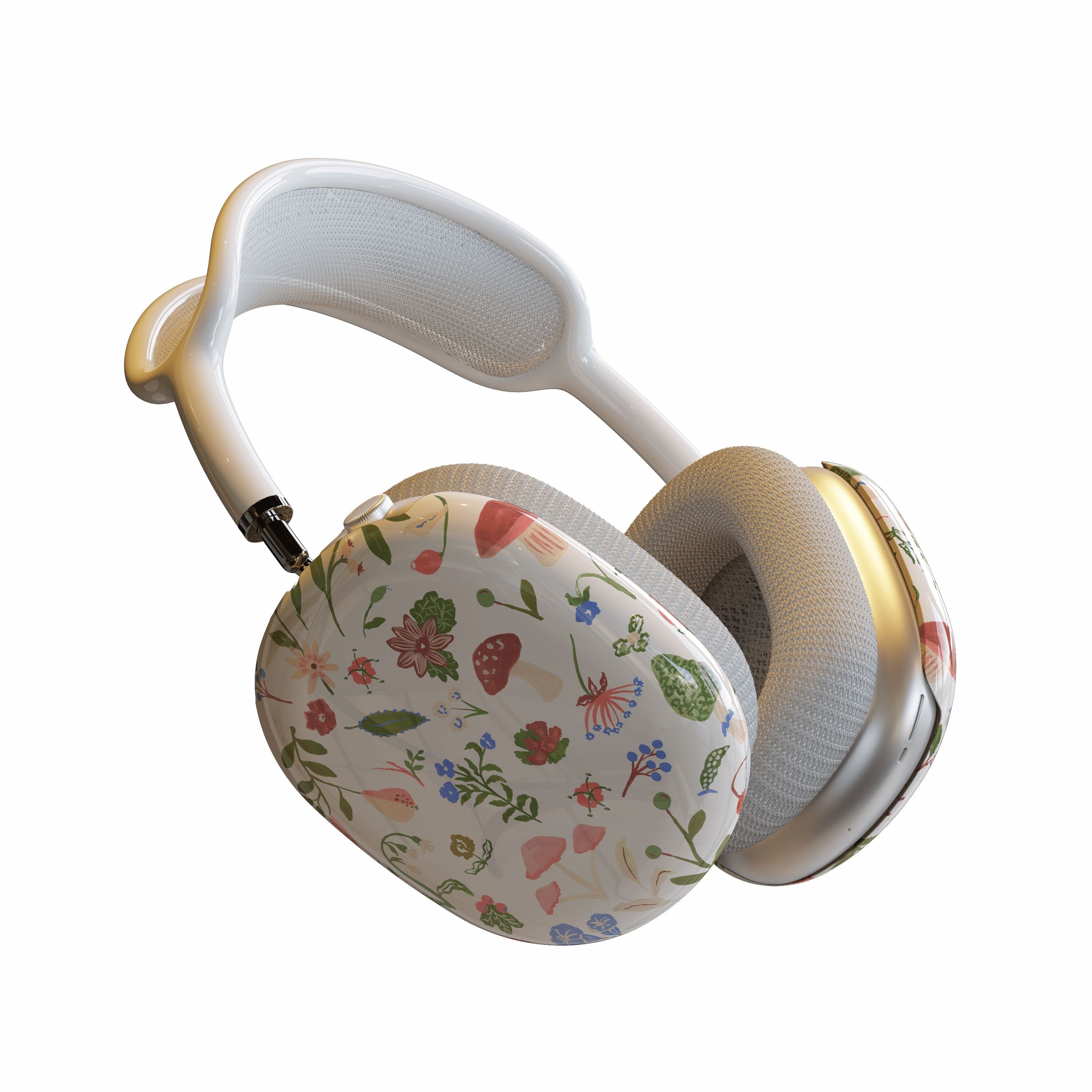 Casetry Garden Party | Mushroom Floral AirPods Max Case - view 2