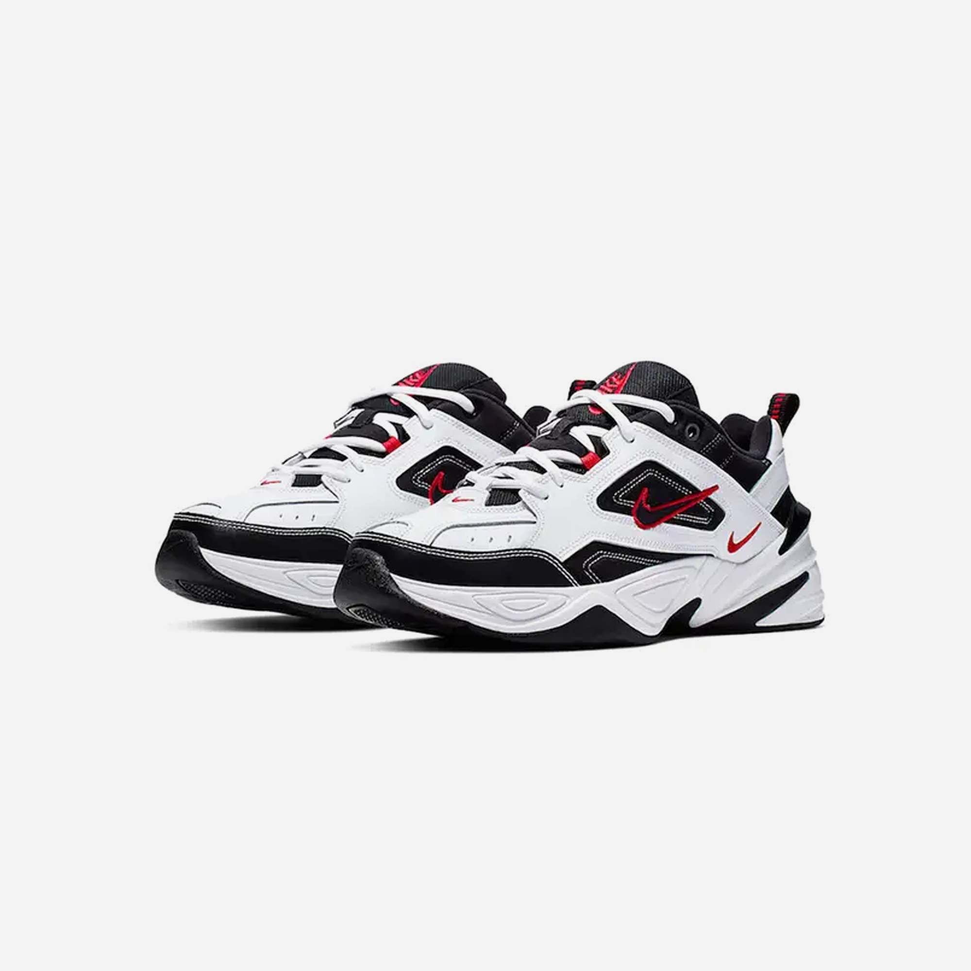 Nike M2K Tekno White Black Red - view 2