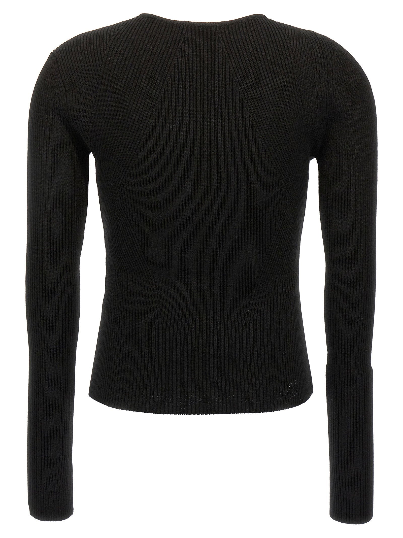 Alexander McQueen Cut-out Sweater – 95% wool 5% polyester - view 2