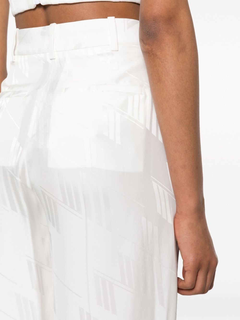 The Attico Logo trousers - view 4
