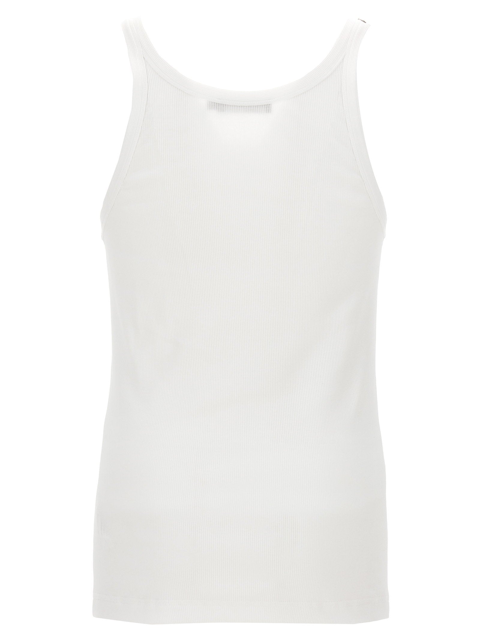 Dolce & Gabbana Ribbed Tank Top – 100% cotton - view 2