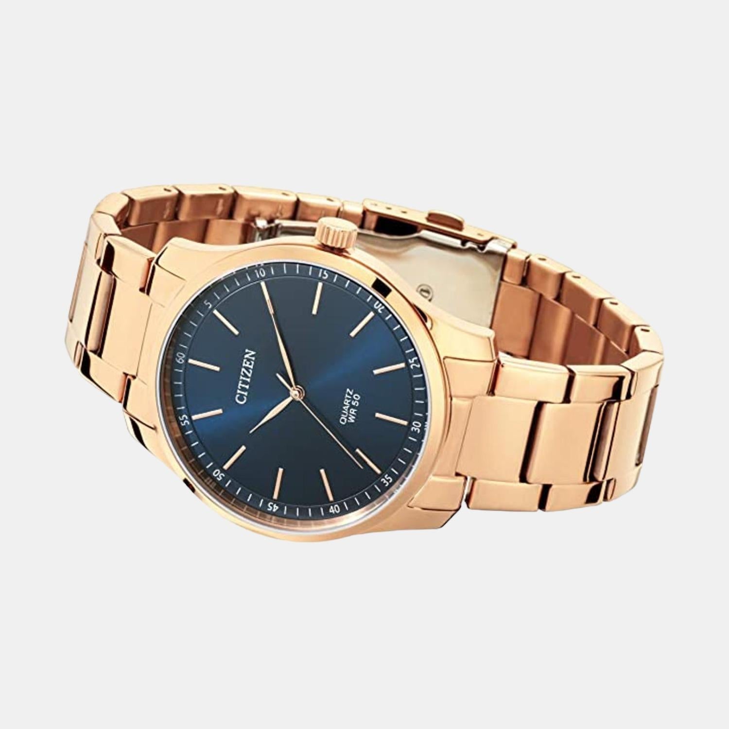 Citizen X Men Quartz Blue Dial Analog Stainless Steel Watch BH5003-51L - view 2
