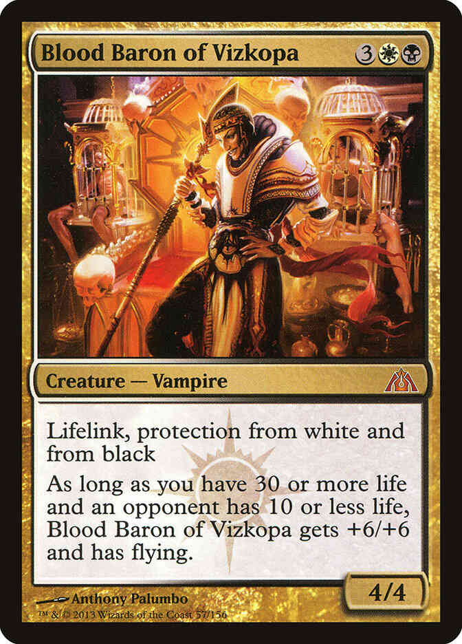 Magic Blood Baron of Vizkopa [57] [Dragon's Maze] [Non-Foil]