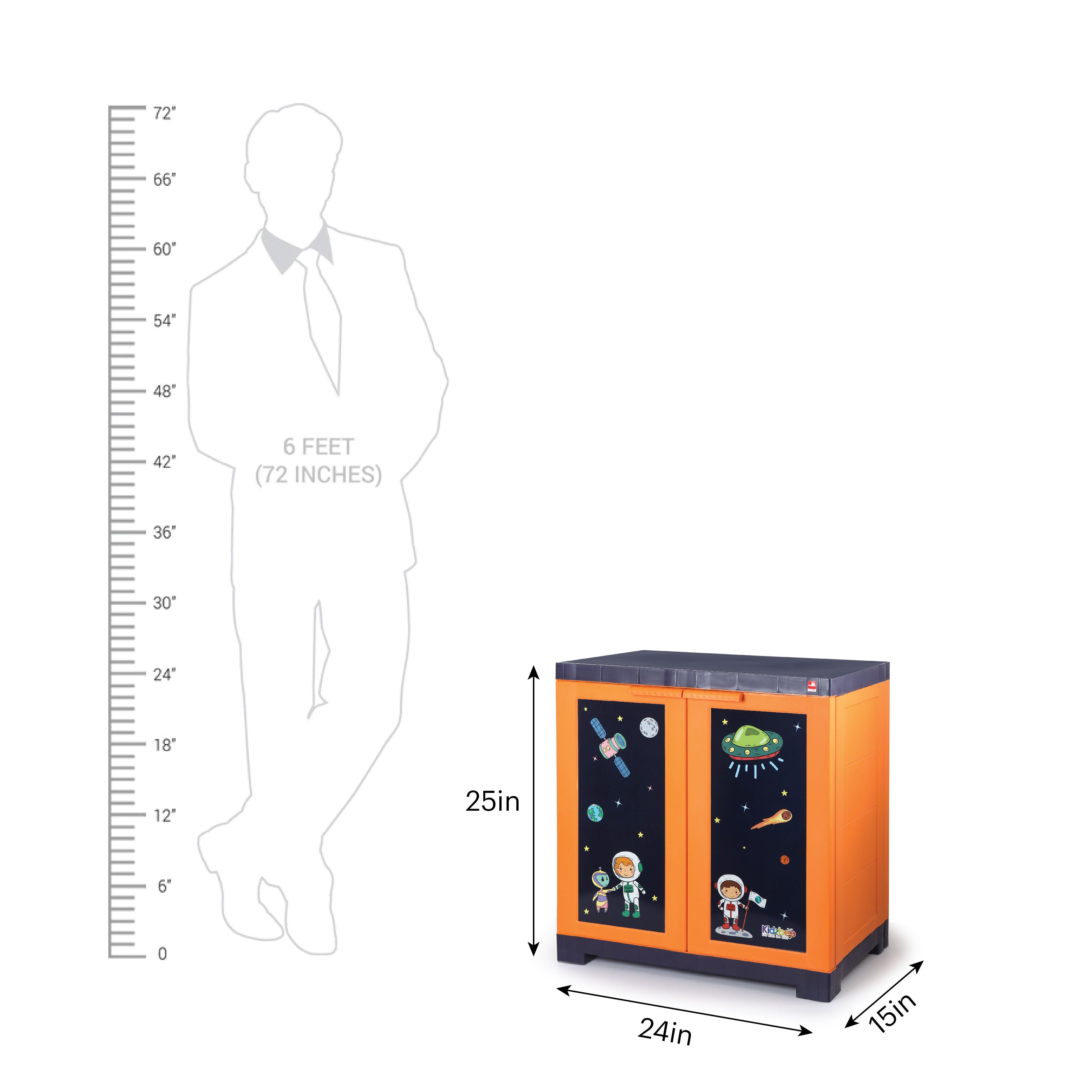 Cello Mini Marvel Kids Cupboard - view 20