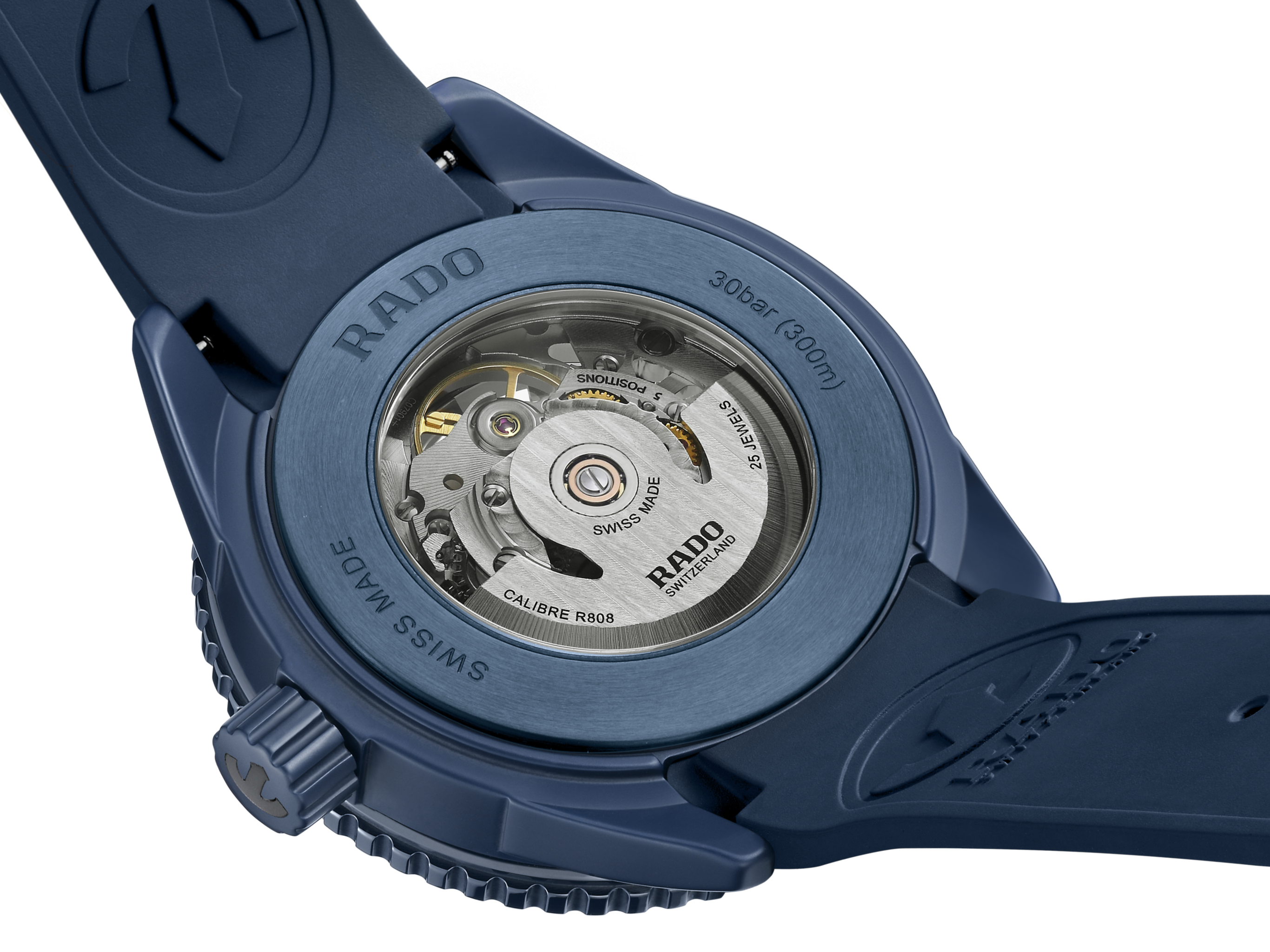Rado Captain Cook High-Tech Ceramic Skeleton Blue Dial Men 43mm - view 4