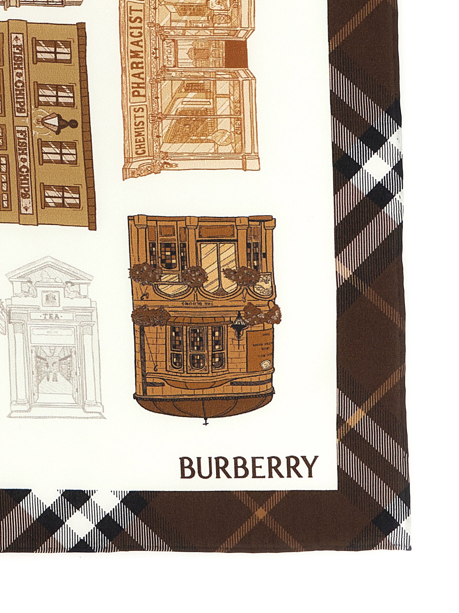 Burberry Storefront Scarf – 100% mulberry silk - view 2