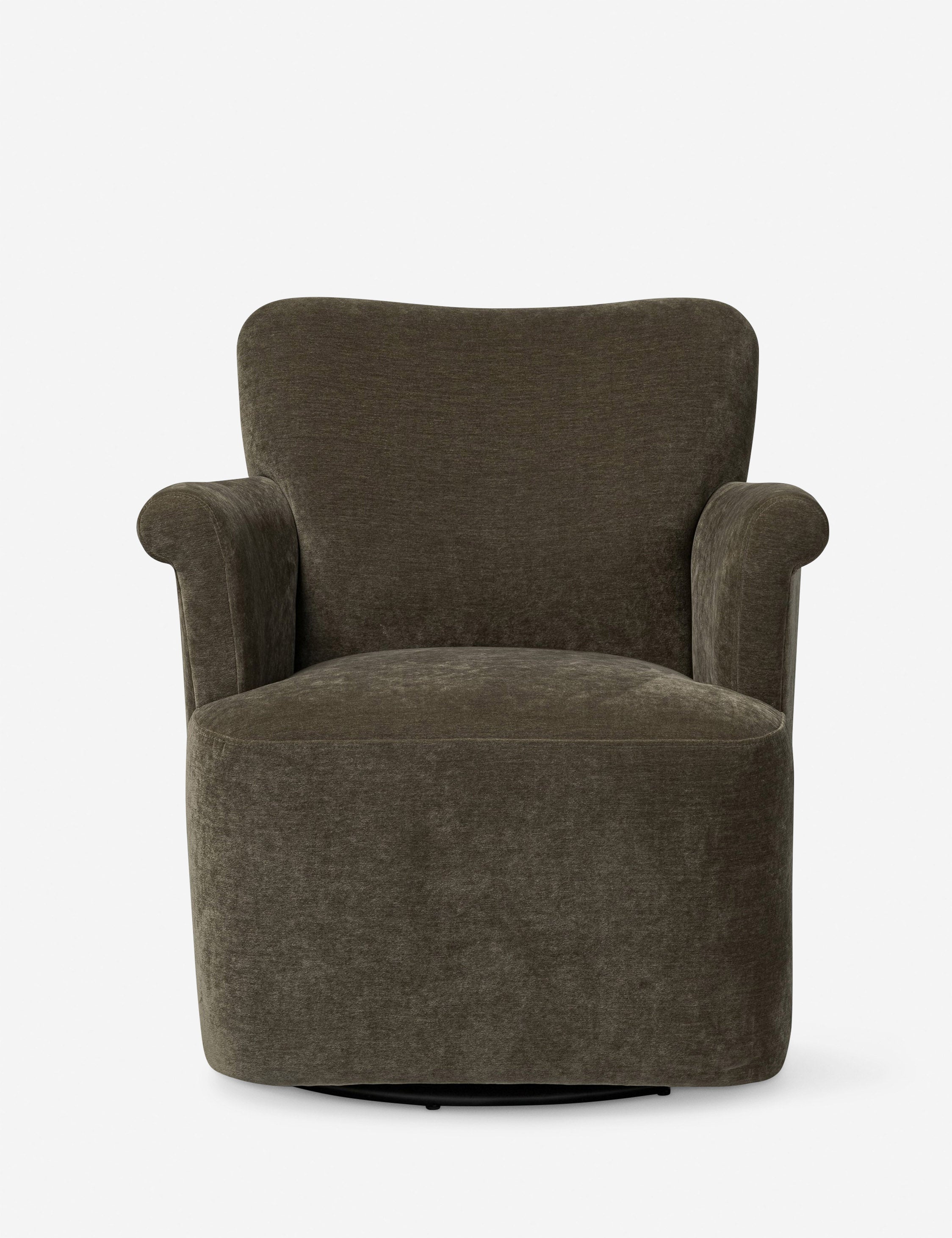 Lulu and Georgia Camellia Swivel Chair by Amber Lewis x Four Hands - view 2